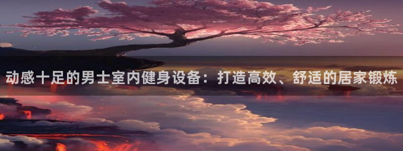 意昂集团官网：动感十足的男士室内健身设备：打造高效、