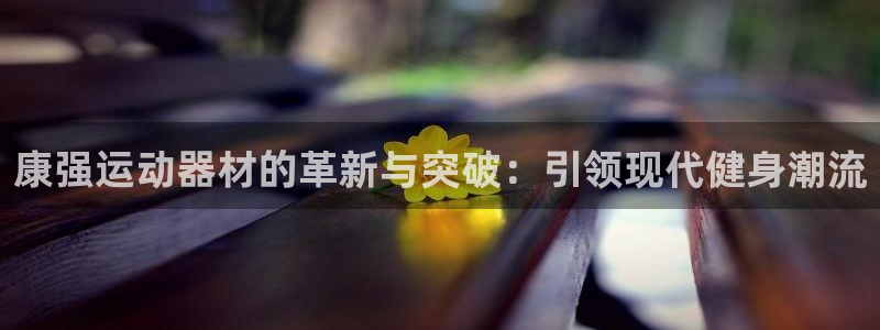 意昂4五金厂：康强运动器材的革新与突破：引领现代健身