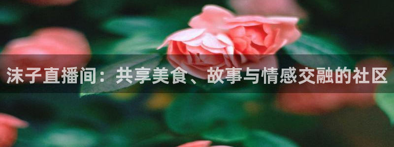 足球直播绿茵：沫子直播间：共享美食、故事与情感交融的社区